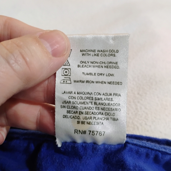 Florida Gators Women's Blue Long Sleeve Tee - Picture 4 of 7